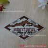 En stock venta al por mayor costura planchado tela insignia caricatura toalla bordado parche de avión insignia de león brazalete