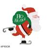 Novo Balão de Filme de Alumínio de Natal Transfronteiriço Boneco de Neve de Pé Árvore de Natal Grinch Balão Decoração de Festa Temática de Natal