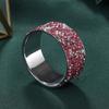 Novo porta-guardanapo da moda coreana com galvanoplastia, tendência, variedade de fivelas de metal para guardanapo, fivela para guardanapo de banquete de hotel, atacado