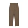 Comercio Exterior Transfronterizo Otoño Manga Larga Cuello Alto Elástico Dobladillo Recto Chaqueta Abrigo Cintura Media Pantalones Largos Casuales Conjunto