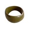 Pulsera Redonda Geométrica de Acrílico con Degradado Europeo y Americano, Pulsera Versátil de Gama Alta de Nicho, Joyería Elegante Sencilla de Moda