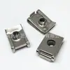Accesorios para tornillos de matrícula de coche Tuerca de ballesta Tuerca de clip Tuerca de clip M5 Acero al manganeso 65 Tuerca de clip de lengüeta