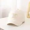 Gorra Letra Gorra de Béisbol para Hombres y Mujeres Estudiante Visera Curva Gorra Deportiva Coreana Primavera y Otoño Gorra Versátil Infantil K517