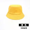 Sombrero de pescador bordado con logo personalizado impresión al por mayor para hombres mujeres adultos niños algodón sombrero de sol de doble cara personalizado