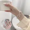 Pulsera Trenzada Retorcida para Hombres y Mujeres, Muñequera Retro de Personalidad Resistente, Diseño de Nicho Moderno, Joyería Hip-Hop Punk de Estilo Abierto