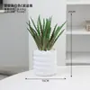 Simulação de vento do norte da Europa Cacto Verde carne em vaso vaso decoração luz luxo casa interior sala de estar mesa decorações