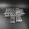1.5 2 5 7 10 15 50 100ml gradilla para tubos de centrífuga de vidrio orgánico gradilla para tubos de ensayo 8 10 18 24 orificios