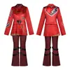 Fantasia de cosplay personalizada Descendentes 5 País das Maravilhas Sombrio Rainha Vermelha Princesa Vermelha cosplay Fantasia de apresentação de palco Chapeuzinho Vermelho