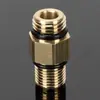 Pistola de agua para lavadora de autos de alta presión adaptador 55/58 14/18 giro diámetro variable tubería de alambre de acero todo cobre 360 interior 22 exterior rosca