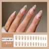 Arte de Unhas para o Dia dos Namorados Peças de Unha, Peças de Unha Vermelhas Doces e Cool Usáveis Transfronteiriças, Adesivos de Unha Postiça em Formato de Coração Feitos à Mão, Peças de Unha para Arte de Unhas