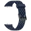 Adecuado para Samsung Galaxy Fit3 Correa de Reloj con Agujeros Samsung Fit3 R390 Correa de Silicona Transpirable con Agujeros