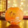 Lanternas Tradicionais de Papel de Bambu para o Dia Nacional e Festival do Meio Outono, Estilo Chinês Clássico Tradicional com Luminárias de Ameixeira, Orquídea, Bambu e Crisântemo, Lanternas Decorativas de Primavera