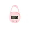 Ventas Directas de Fábrica Color Dopamina Reloj Pequeño Colgante Aprendizaje Examen Mini Reloj Electrónico Silencioso Reloj Digital Portátil