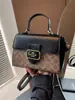 Bolso de Mano con Flores Transfronterizo Bolso de Mujer 2026 Nuevo de Moda Versátil Casual Retro Hombro Único Cruzado Pequeño Cuadrado