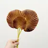 Estilo Nórdico con simulación que contiene Yang, tacto PU, manojo, hoja de caparazón de tortuga, hoja de orquídea herradura, modelo de arreglo floral de alta gama, accesorios para sala de modelo