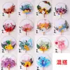 Bolsa de Materiais DIY com Flores Secas Artesanais Misturadas Dia dos Professores Amante Flor Eterna Flor Seca Mini Flor de Feriado em Relevo