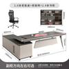 Mobiliário de Escritório Atacado Mesa de Chefe Simples Moderna Executiva Mesa de Escritório de Gerente Conjunto de Mesa e Cadeira para Escritório de Supervisor