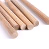Varillas Redondas de Madera de Acacia Maciza, Palitos de Madera, Varillas Redondas de Madera, Tiras de Madera, Materiales para Manualidades DIY, Varillas de Madera Maciza, Palitos de Madera para Barras de Colgar Ropa y Barras para Colgar Cuadros