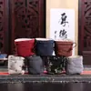 Bolsa de tela de algodón y lino de fábrica, bolsa para taza de té, bolsa para taza incorporada, paquete de viaje portátil, bolsillo, bolsa de almacenamiento para taza personal, se puede formular