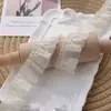 Venda Direta de Fábrica 2,8/2,5cm Orelha de Tecido Colorida em Estoque Meias Femininas Decoração de Boneca DIY Elástico