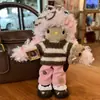 Llavero de Piernas Largas Kt Serie Maillard para Mochila Escolar de Niña Bolso de Hombro Colgante Llavero Muñeco de Peluche Otoño e Invierno 2025
