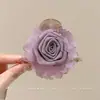 Presilha de Cabelo Infantil Flor Estrela do Mar Tema Oceano para Meninas, Grampo Pinça para Franja Lateral com Atmosfera de Fada Costeira para Fotos