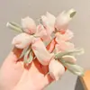 0Laço de Cabelo Tulipa Super Fada para Meninas 2026 Novo Estilo Corda de Cabelo para Coque de Meninas Acessório de Cabelo