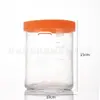 Frasco de vidrio transparente tipo Mason con escala, botella para fermentar masa, recipiente para cultivo de levadura, frasco de almacenamiento sellado para alimentos domésticos
