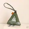 Tower Cool Mini Lona Zongzi Porta-Moedas Bolsa Coreana Fofa para Guardar Chaves