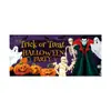 Exclusivo para comercio exterior transfronterizo de Amazon: Banner de puerta de Halloween, bandera de jardín, pancarta, pareado, cubierta de puerta, bandera de decoración de fiesta