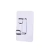 Ganchos Transparentes de Pared para Cocina y Baño Ganchos Adhesivos Fuertes Sin Rastro Accesorios de Parche Sin Clavos Ganchos Transparentes de Almacenamiento