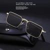 2026 Nuevas Gafas de Sol Unisex Cuadradas Transfronterizas Gafas de Sol Steampunk Europeas y Americanas Gafas de Sol de Moda Trendy