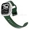 Adecuado para Apple Watch S11, correa de silicona con hebilla inversa en ángulo, pulsera angular transfronteriza para Apple Watch Ultra 3
