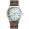 Relojes de cuarzo con fecha y correa de cuero informal de marca para hombre