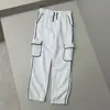 Calça Esportiva de Fleece TK9611 para Crianças com Bolsos e Punhos nas Bainhas Tamanhos 2-8