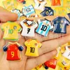 Acessórios de Resina da Copa do Mundo de 2026 em Nova Jersey Chaveiro de Carro Grampo de Cabelo Elástico de Cabelo Capa de Celular Acessórios para Tamancos