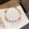 Pulsera irregular geométrica de circón súper brillante, alto valor estético para vacaciones en la playa, joyería de nicho de lujo ligero de alta gama para mujer
