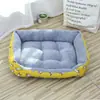 Cama rectangular para mascotas para perros y gatos pequeños a medianos, Cama para gatos para todas las estaciones, Felpa y engrosada para abrigar, Cama tipo sofá