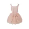 Avenemen/Vestido de pastel de espina de pescado con escote cuadrado sin mangas de malla conjunto de dos piezas falda corta de línea A falda mujer verano 9080