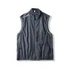 Chaleco Funcional de Estilo Japonés para Ciclismo y Senderismo al Aire Libre de Principios de Primavera, Cortavientos, Cuello Alto, Casual, Ropa de Trabajo 11472