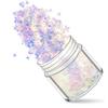 Láser transfronterizo estrella de cinco puntas corazón de melocotón mixto 12 colores lentejuelas para uñas esmalte de uñas cubierta de goma joyería para uñas pegatinas para uñas