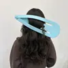 Lindo Pinza para el Cabello Bb Oversize Estilo Girly para Mujeres, Color Caramelo Soñador, Pinza para el Cabello Súper Grande, Diseño Creativo de Celebridad de Internet