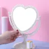 Desktop Maquiagem Espelho Dupla Face Beleza Dressing Espelho Quarto Estilo Europeu Retro Espelho Desktop Beleza Maquiagem Loving Mirror