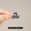 Horquilla de aleación para cabello medio, pequeña, de tamaño pequeño, nueva, de alta gama, con clip lateral
