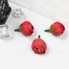Rosa artificial, pequeño capullo de flor, bricolaje, ramillete, accesorios para el cabello, accesorios de flores para la muñeca, fondo de boda, fila de flores, decoración, capullo de té