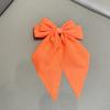 Pinza de pelo de clip de resorte de cinta de lazo fluorescente de moda pinza de pelo de color sólido pinza superior linda accesorios para el cabello de venta caliente transfronteriza tocado al por mayor