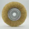 Venda direta da fábrica roda de arame de cobre chato de cobre puro roda de polimento de desengripagem paralela roda de arame de aço inoxidável com escova de aço