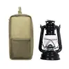 Lanterna de Exterior Estilo Camping Novo para Primavera e Verão Lâmpada a Querosene Lâmpada de Mão com Fogo Pano Oxford Bolsa de Cosméticos Retro Resistente ao Desgaste
