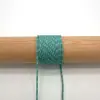 Em estoque corda de poliéster 2mm com núcleo torcido, corda de guarda-chuva mesclada, puxador de bolsa, tecelagem manual, corda para pendurar DIY, decoração de cauda de puxar à prova de vento, pingente de gota