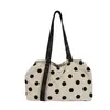 Bolsa Tote de Bolinhas Feminina 2026 Novo Estilo Coreano Grande Capacidade Bolsa de Mão Moda Versátil Bolsa de Ombro Bolsa Transversal